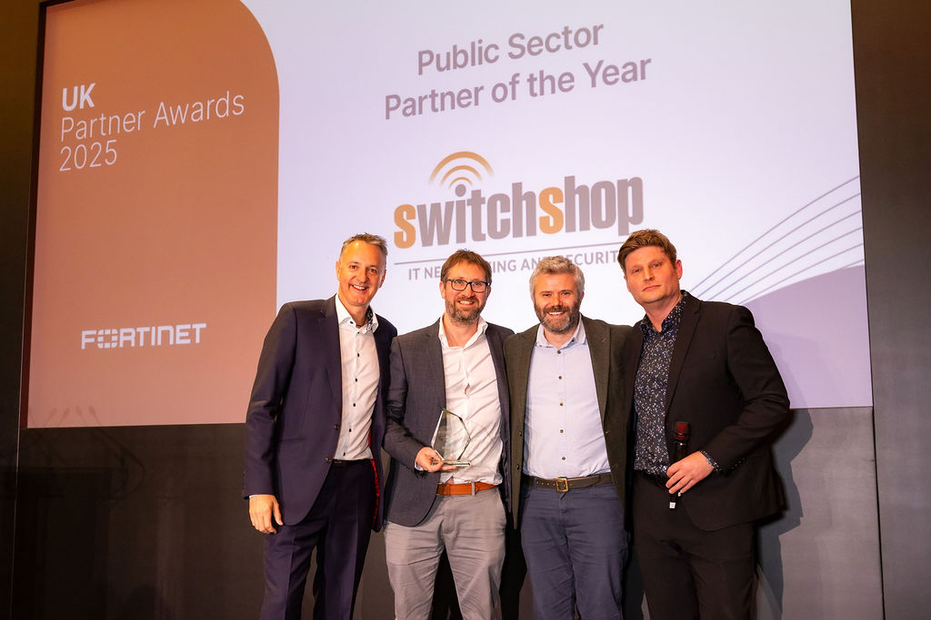 Switchshop Awarded Fortinet Public Sector Partner of the Year