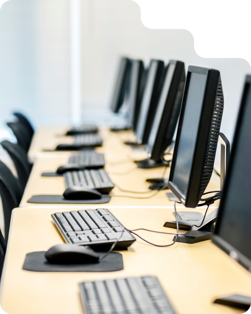 school computer lab
